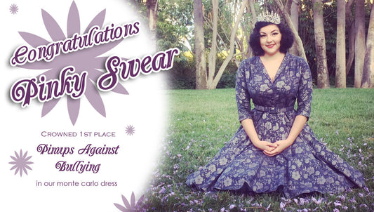 Congratulations, Pinky Swear!!! Crowned 1st in Pinups Against Bullying