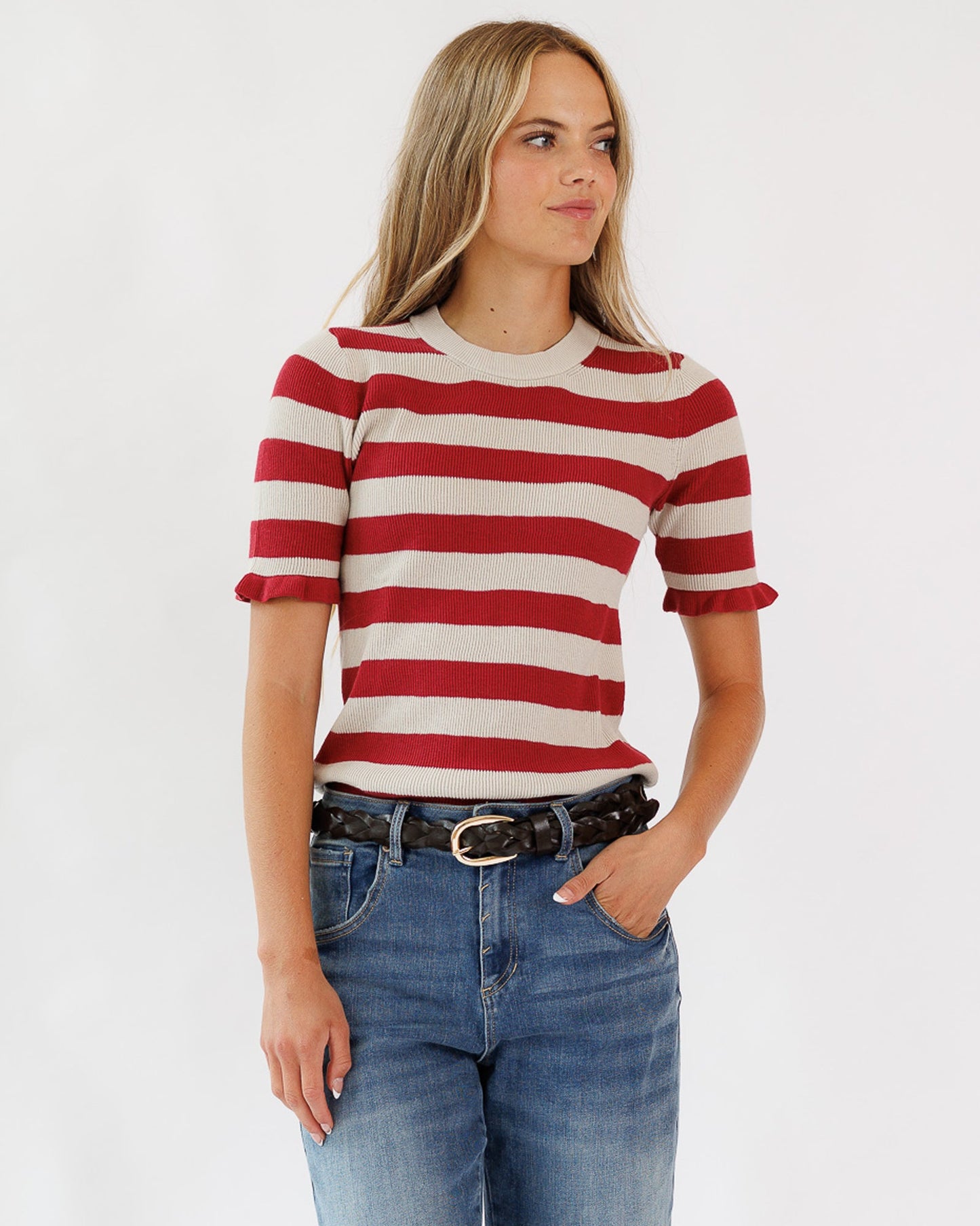 Mini Ruffle Sweater