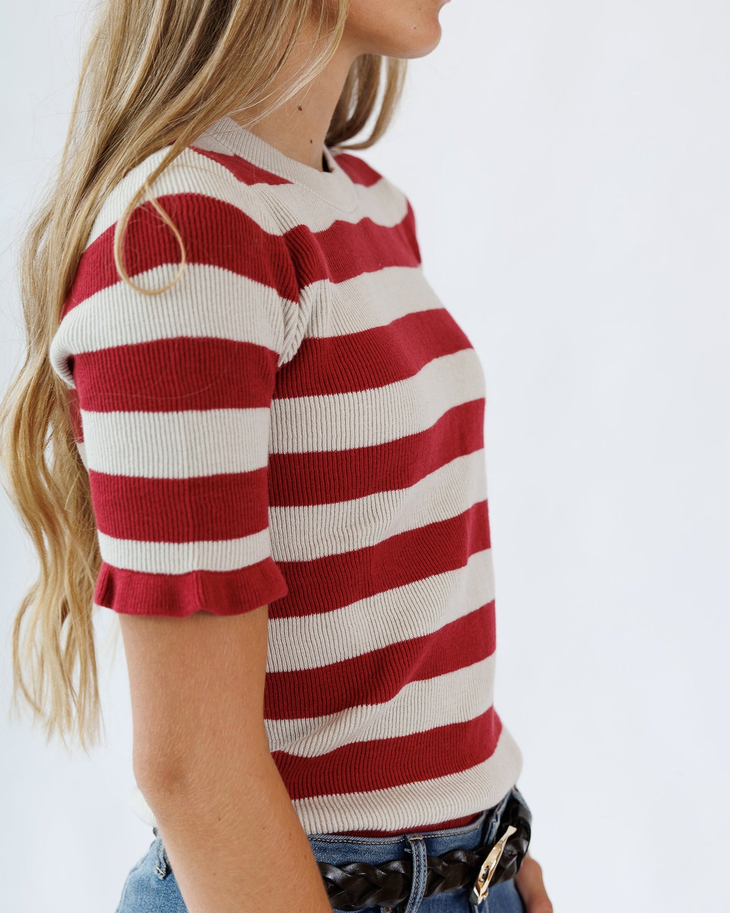 Mini Ruffle Sweater