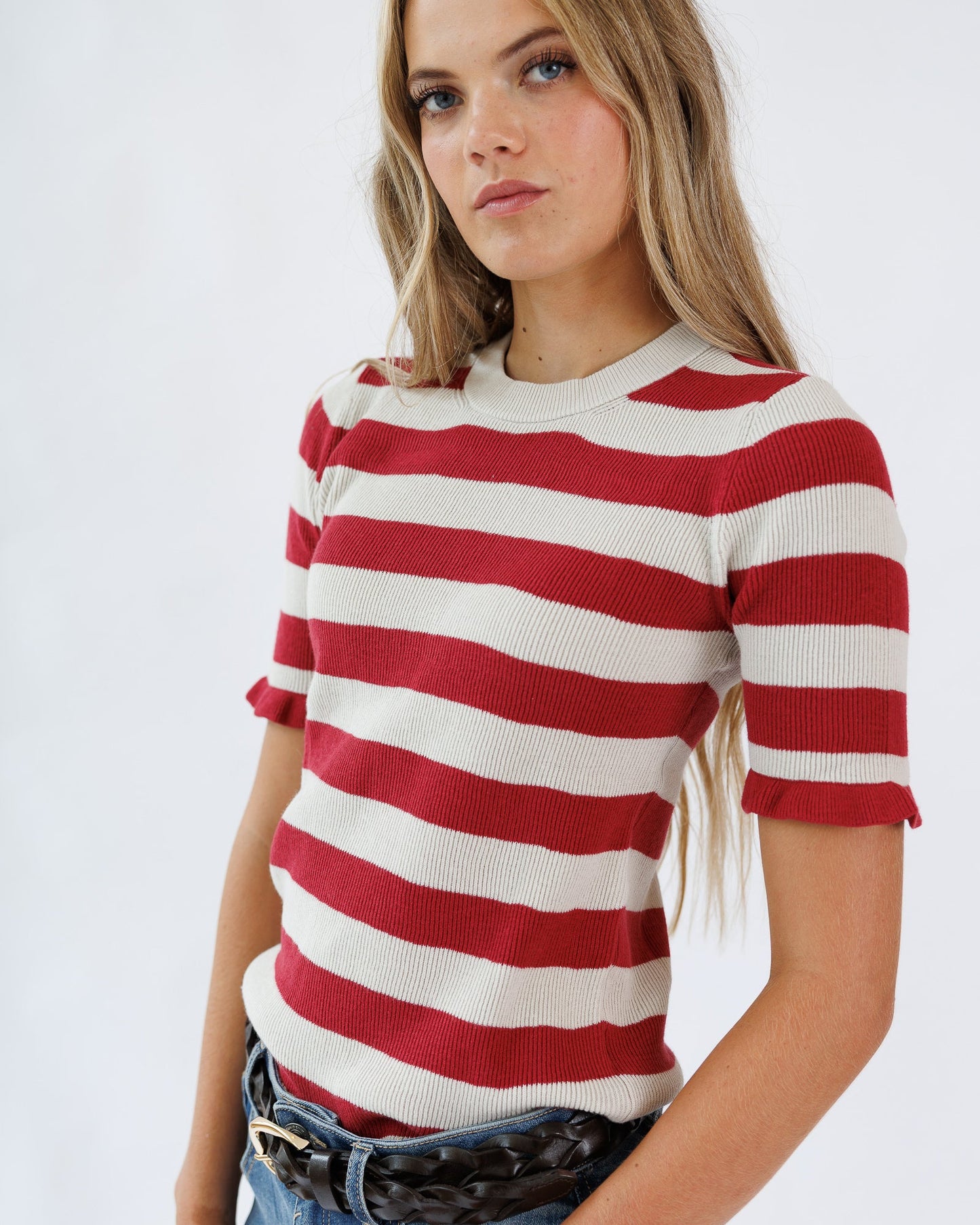 Mini Ruffle Sweater