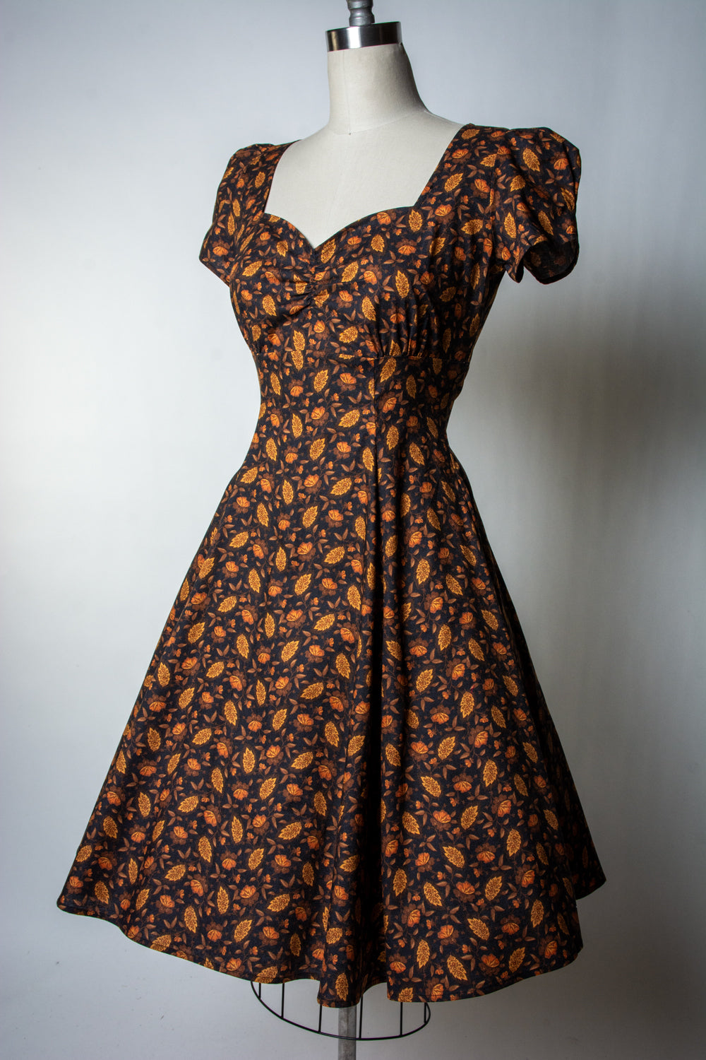 Bree Dress - Chocolate Brown Paisley *sale