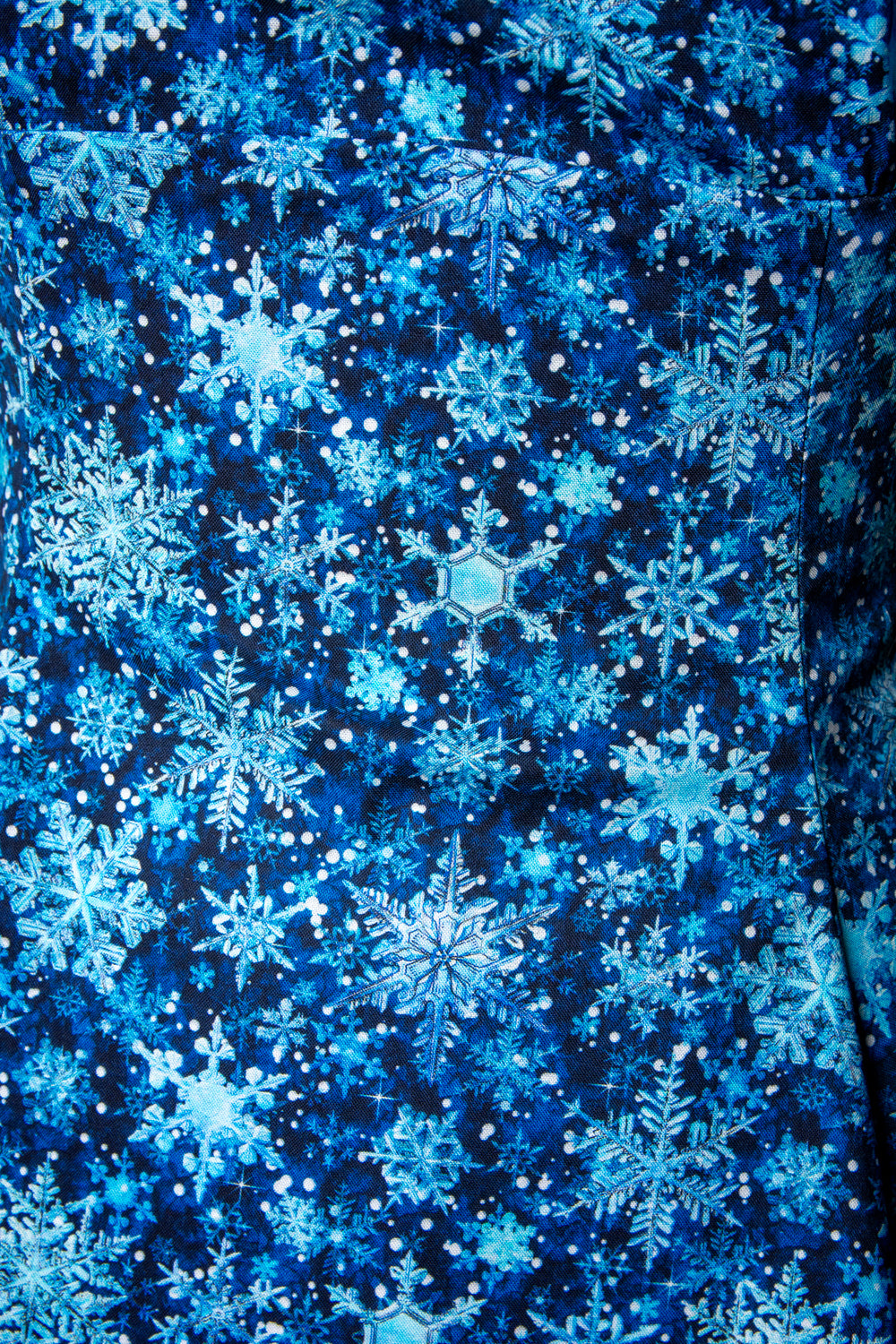 Beverly Dress-  Snowflakes