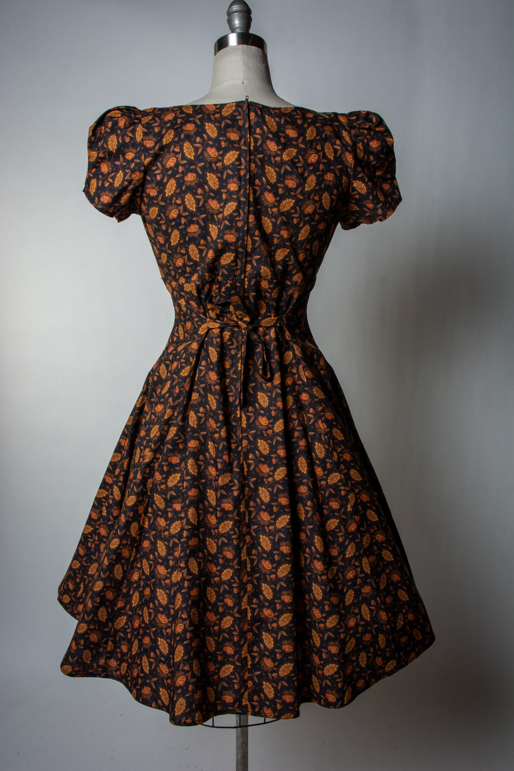 Bree Dress - Chocolate Brown Paisley *sale