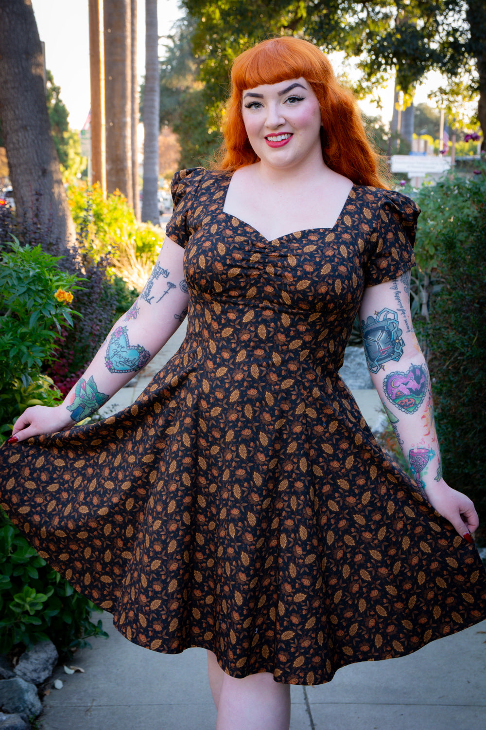 Bree Dress - Chocolate Brown Paisley *sale Heart of Haute Bree Dress - Chocolate Brown Paisley *sale Heart of Haute