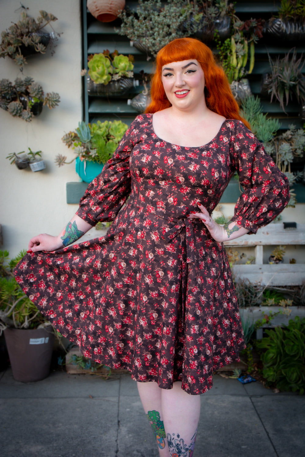 Jeanette Dress - Bernadette Floral
