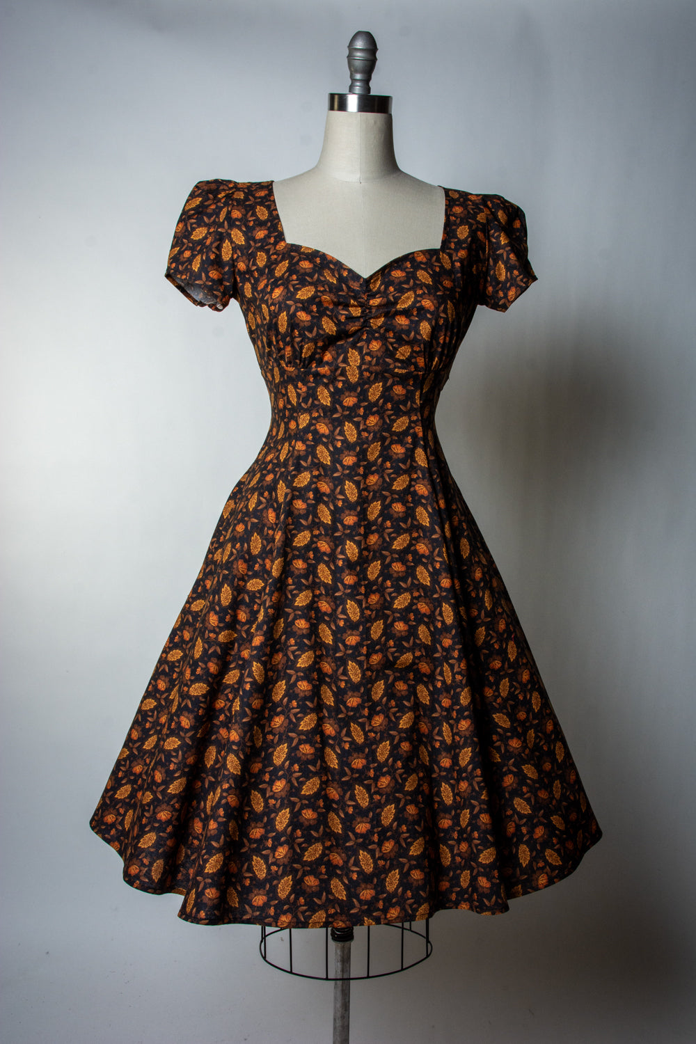 Bree Dress - Chocolate Brown Paisley *sale