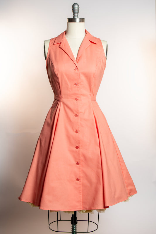 Betty Lou Dress - Coral