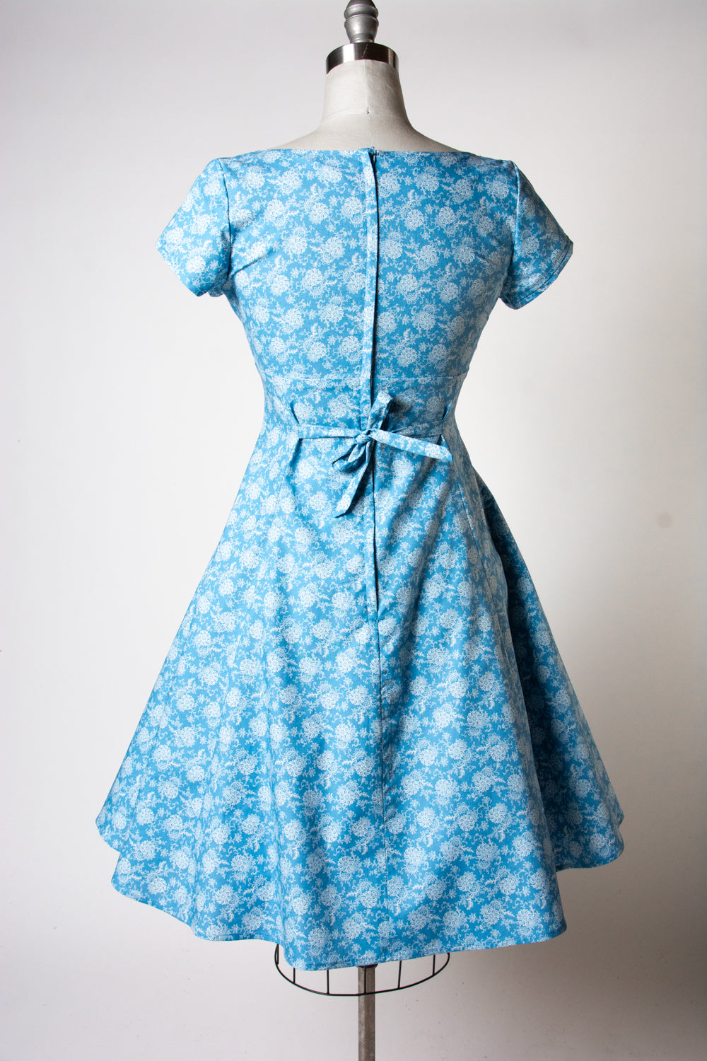 Bianca Dress - Lacy Blue