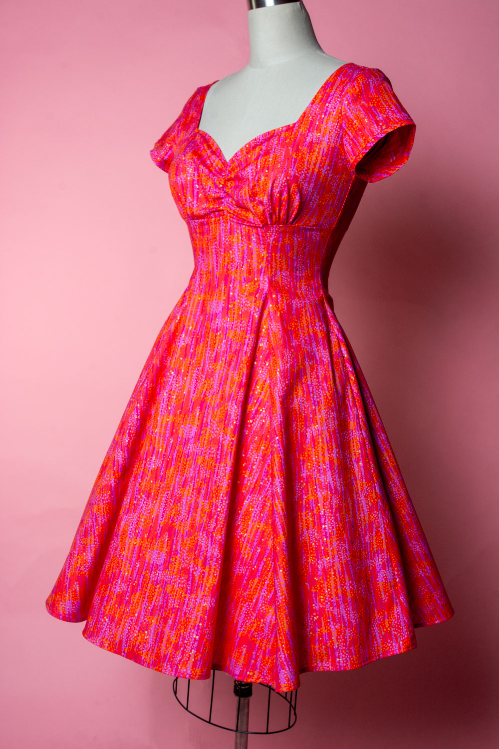 Bianca Dress - Pink Fizz