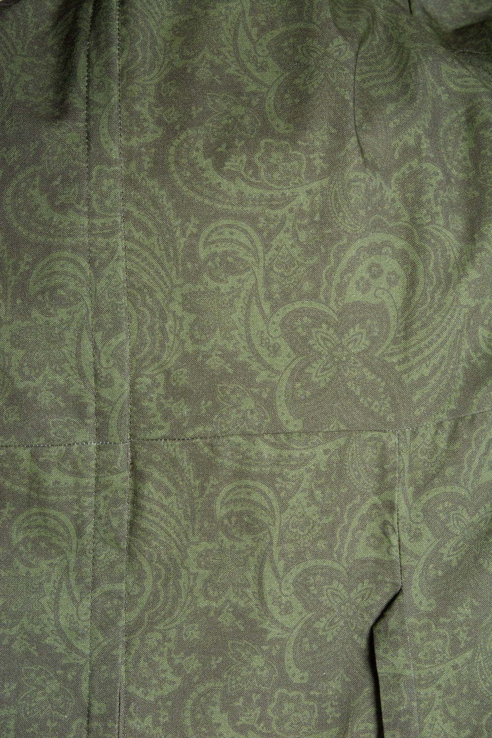 Bianca Dress - Tonal Paisley, Moss