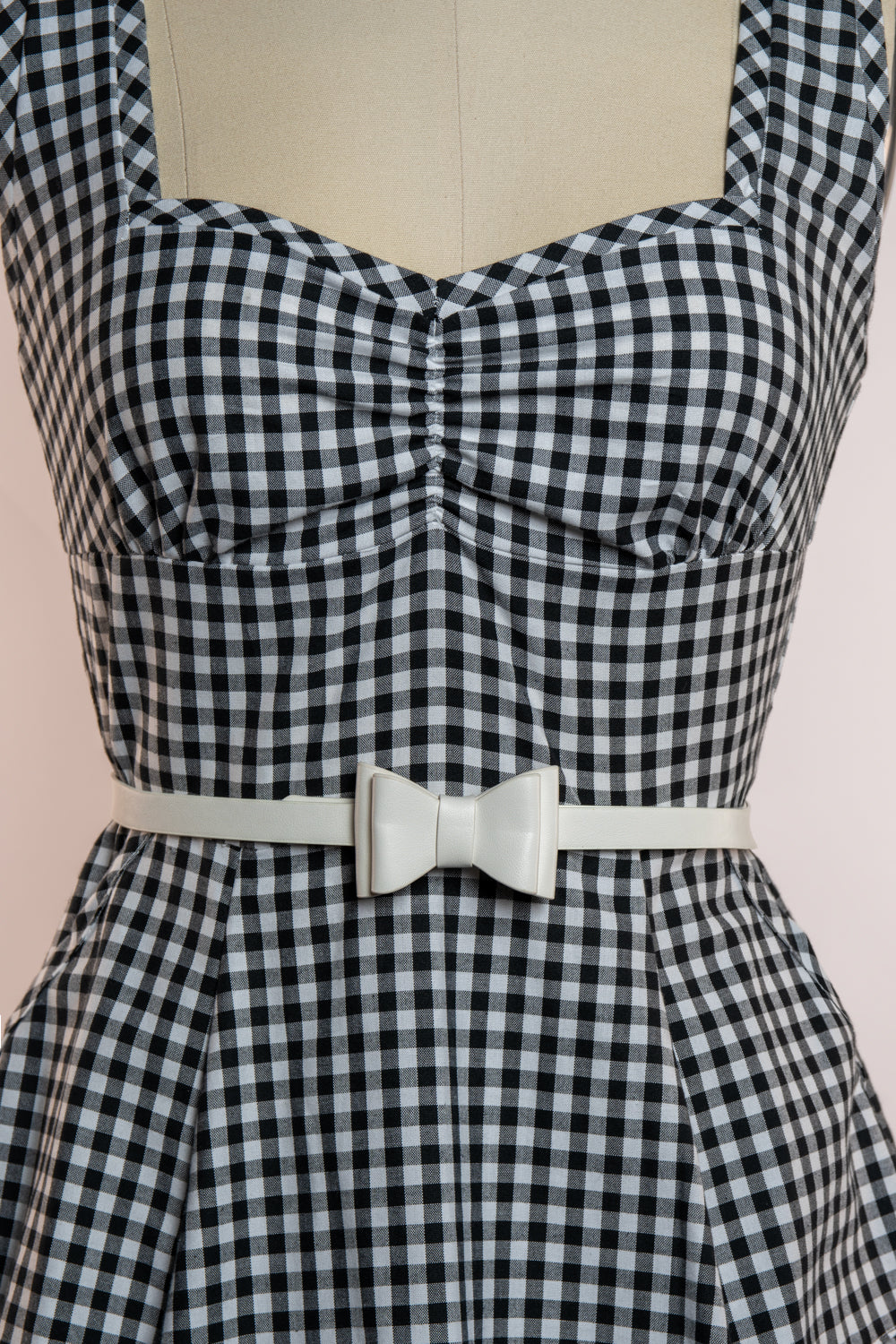 Bow Belt - White
