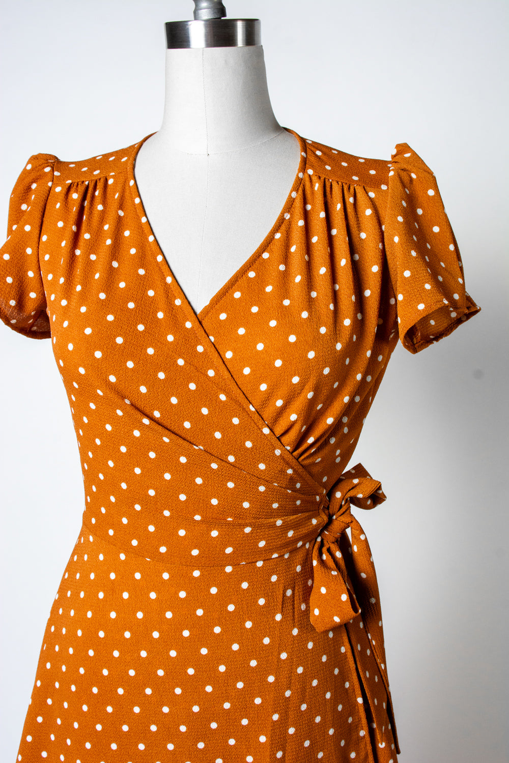 Rayleine Dress- Mustard Dot *sale