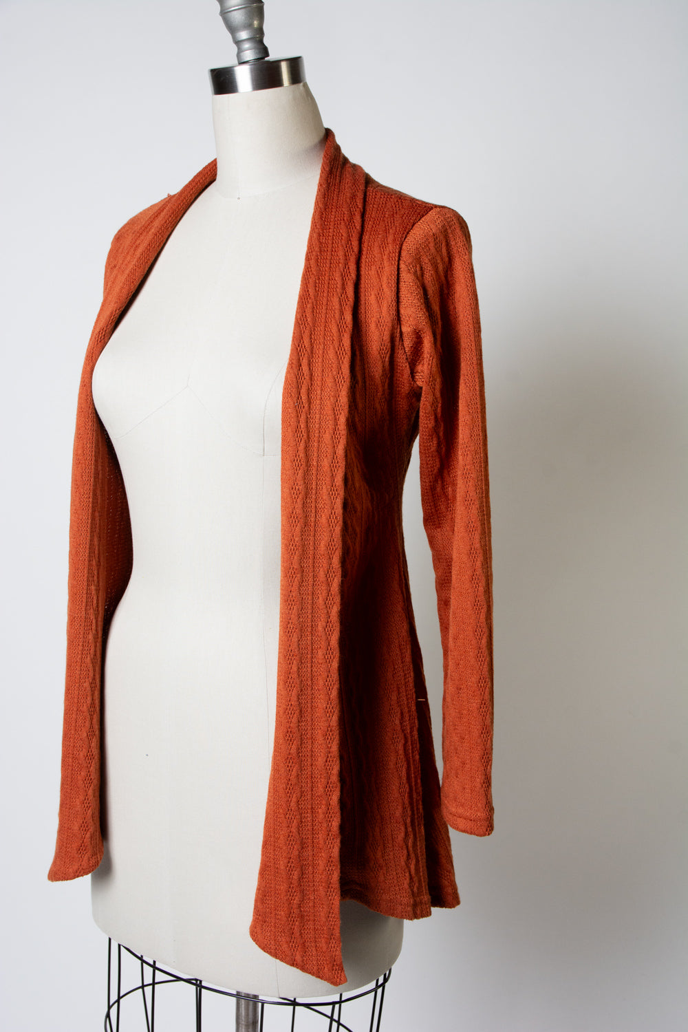 Dreamy Duster - Cable Knit, Sienna