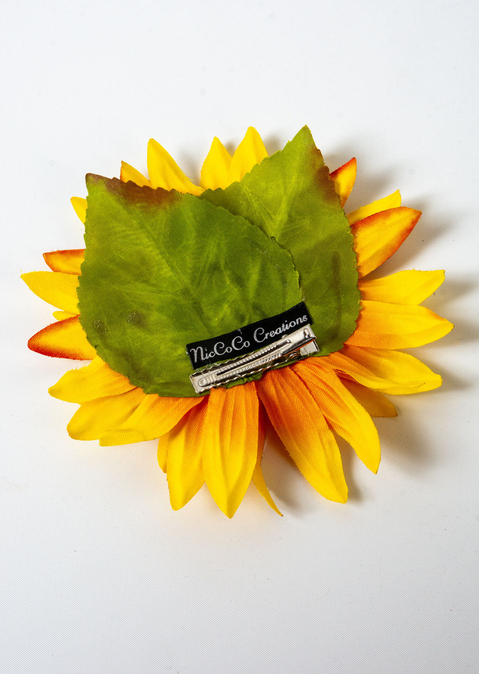 Sunflower Hair Flower by NicCoCo Creations