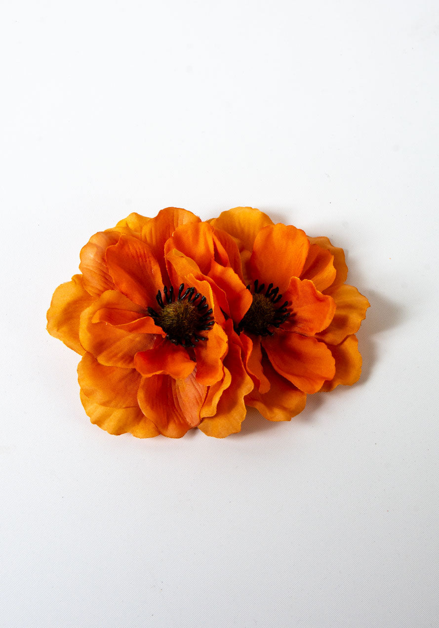 Sunset Blossom Duo Hair Flower by NicCoCo Creations