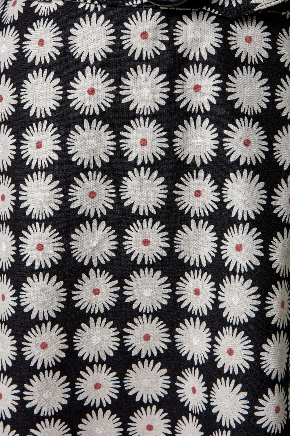 Coco Mini Skirt - Pink Dot Daisy Canvas