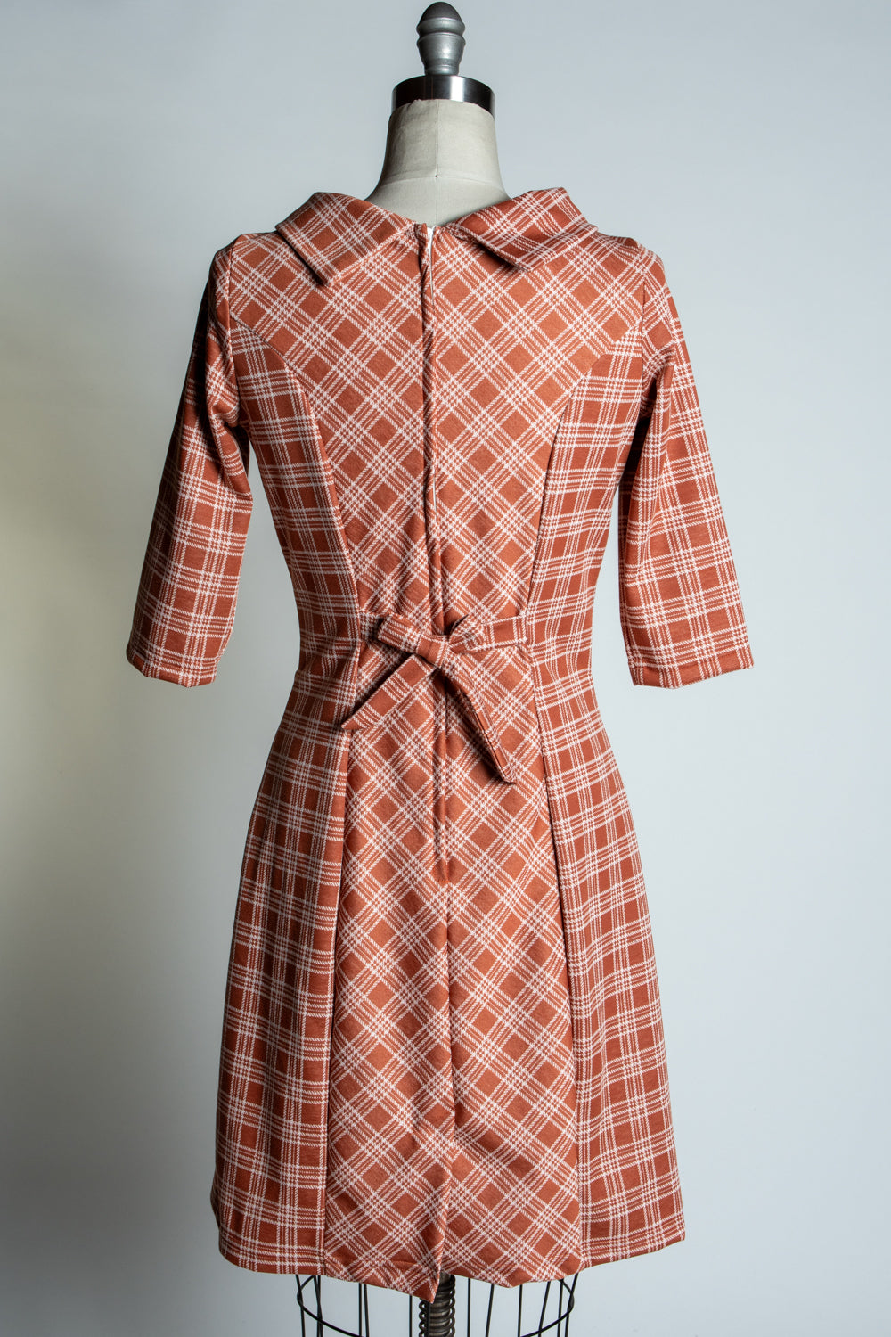 Dana Dress- Spice Plaid - Heart of Haute