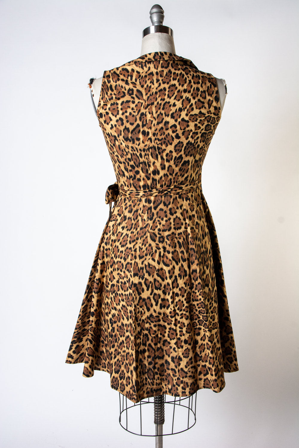 Darcy Wrap Dress- Leopard