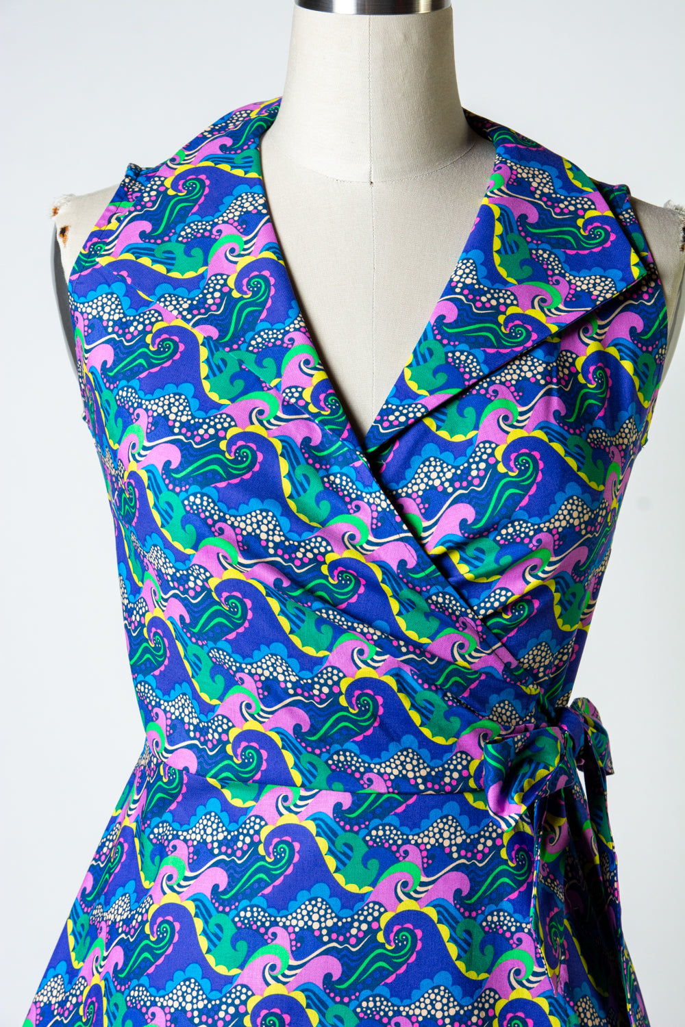 Darcy Wrap Dress- Wavey