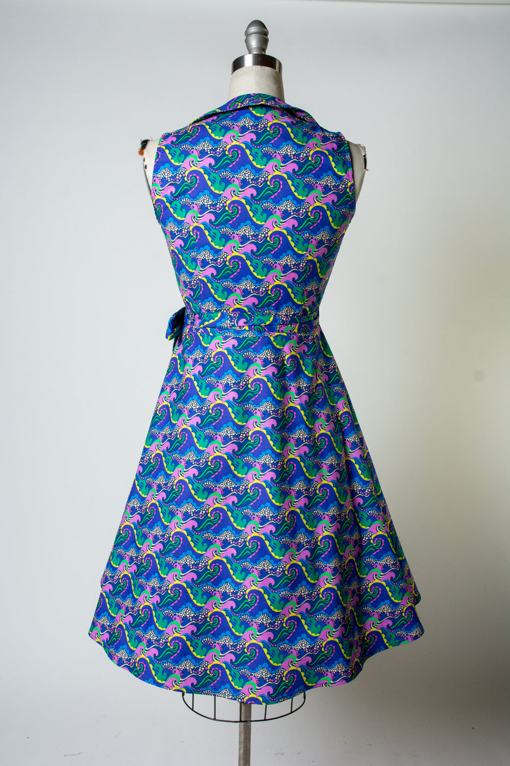 Darcy Wrap Dress- Wavey