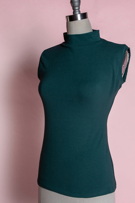 Dee Dee Top- Deep Green