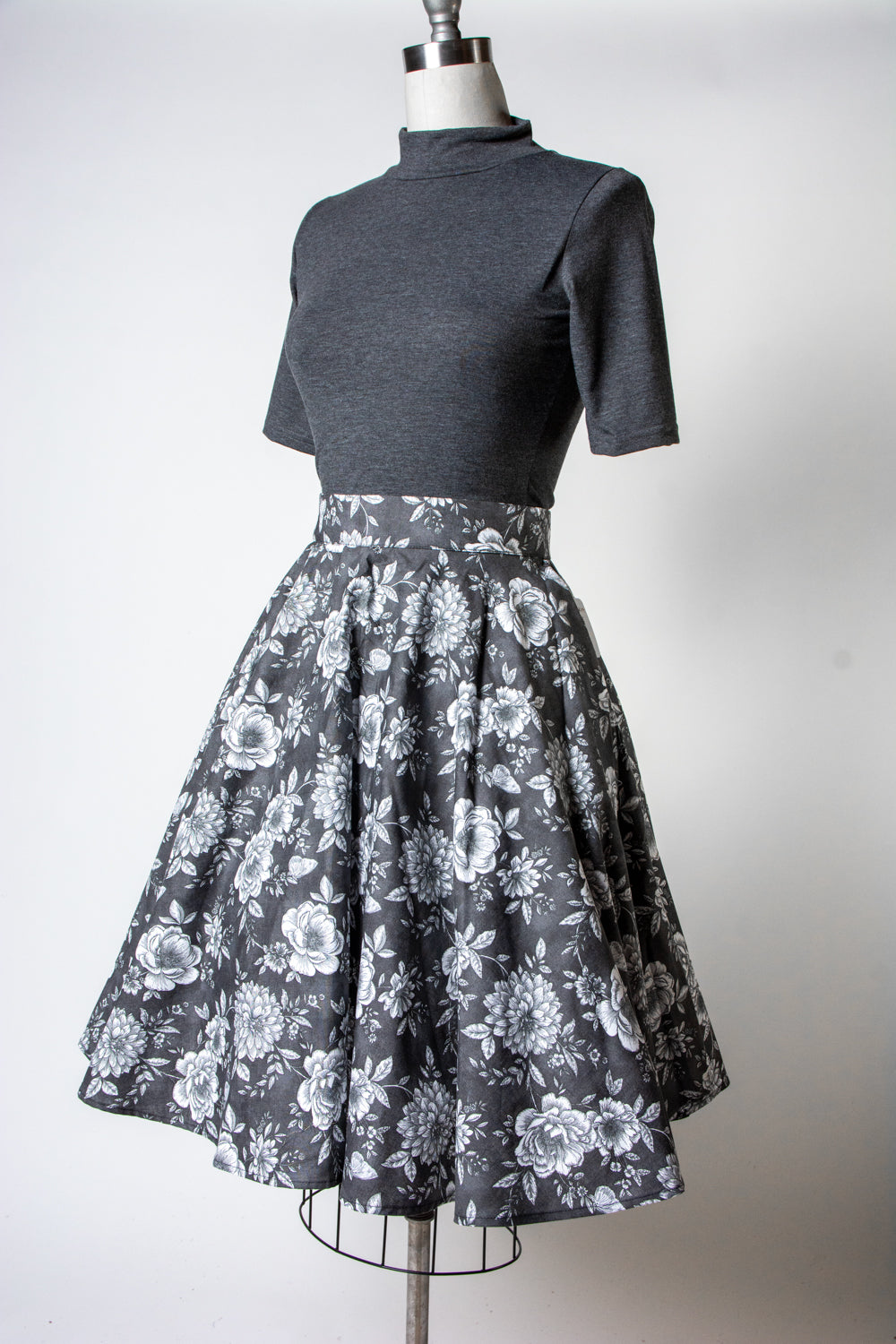 Denise Top - Charcoal