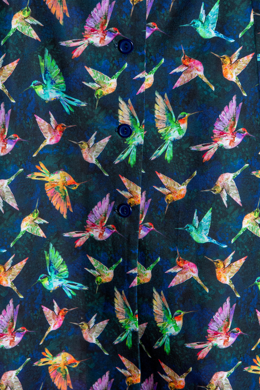 Diner Dress - Hummingbirds