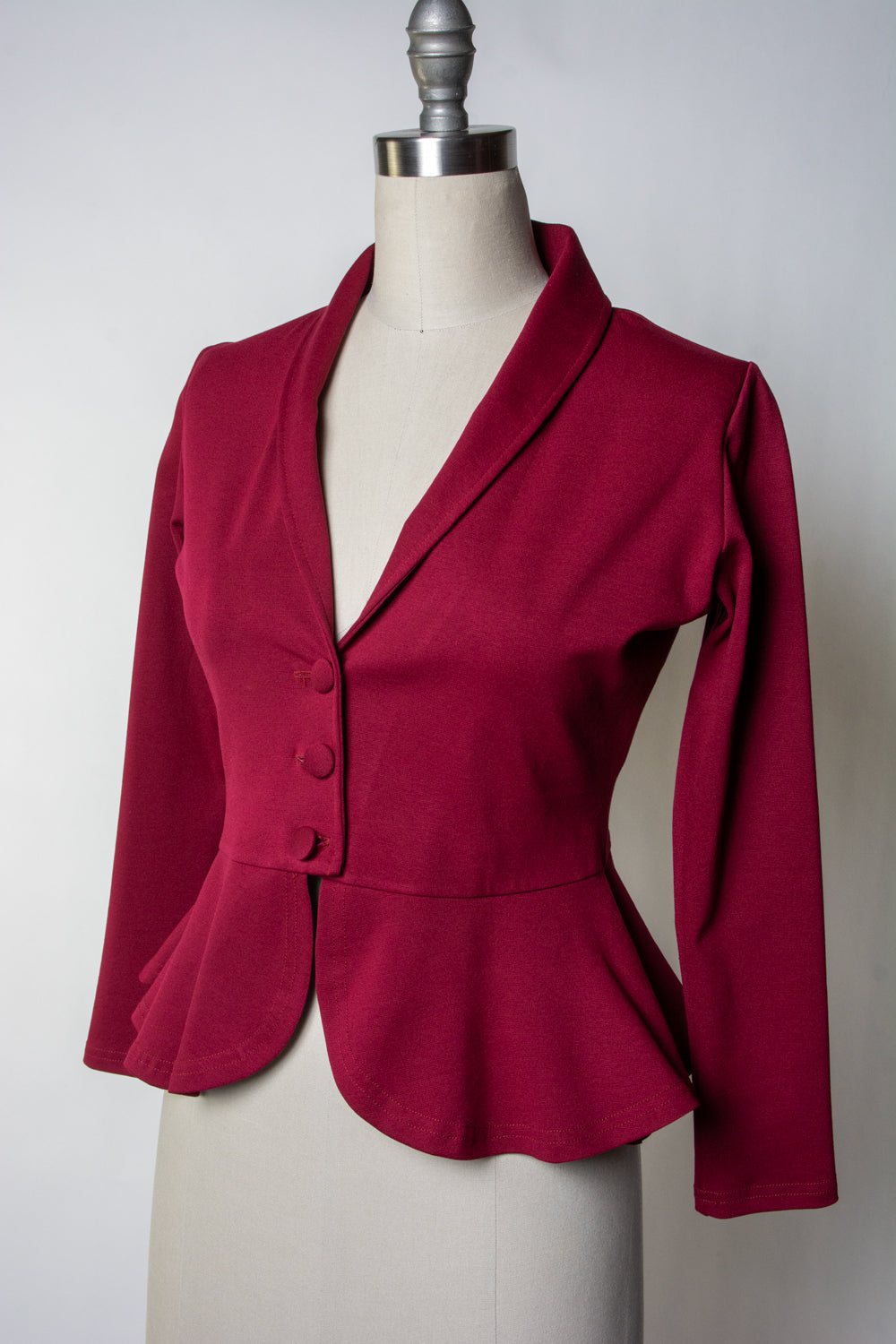 Diva Jacket - Burgundy