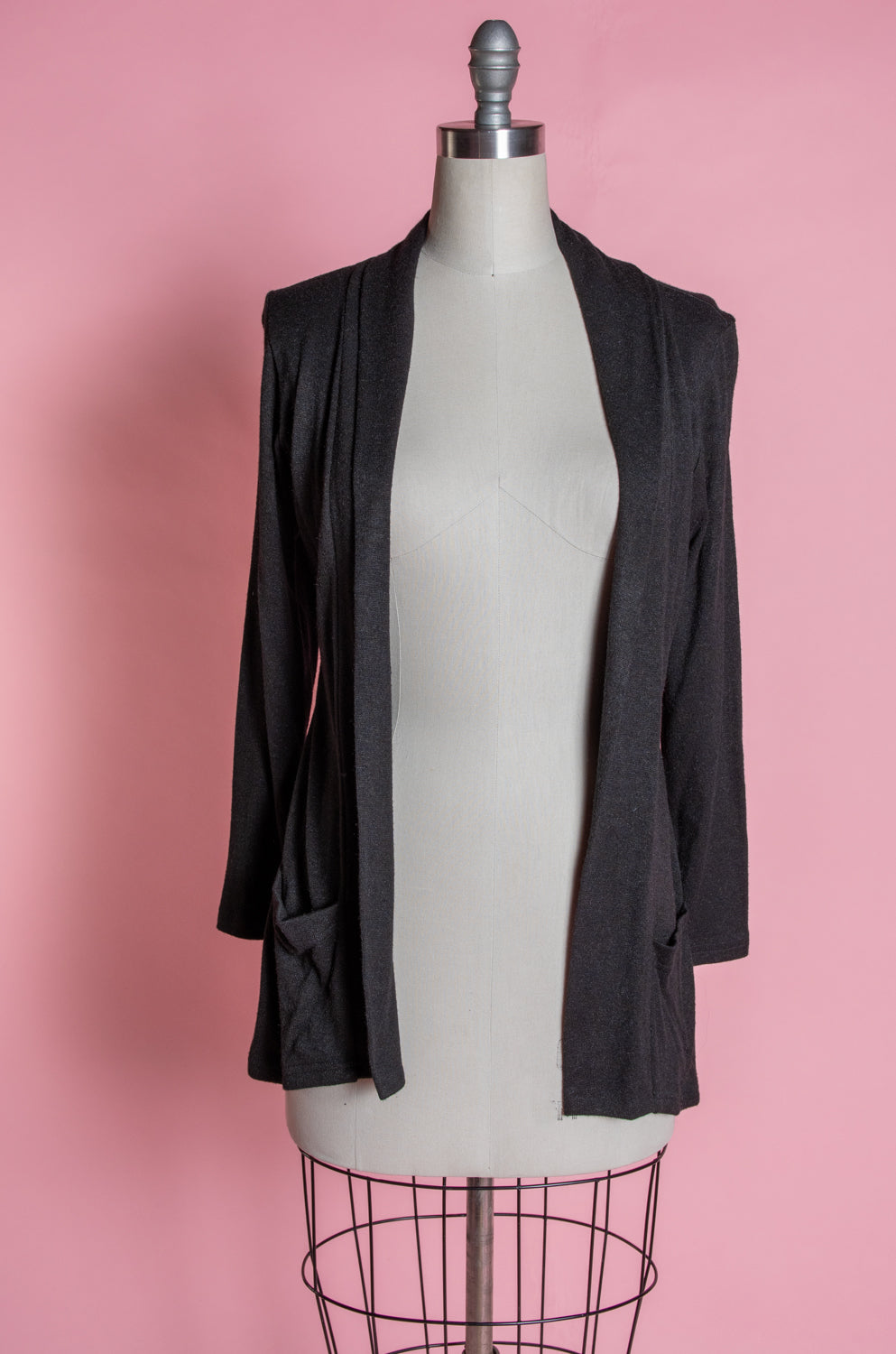 Dreamy Duster - Softie Knit, Black