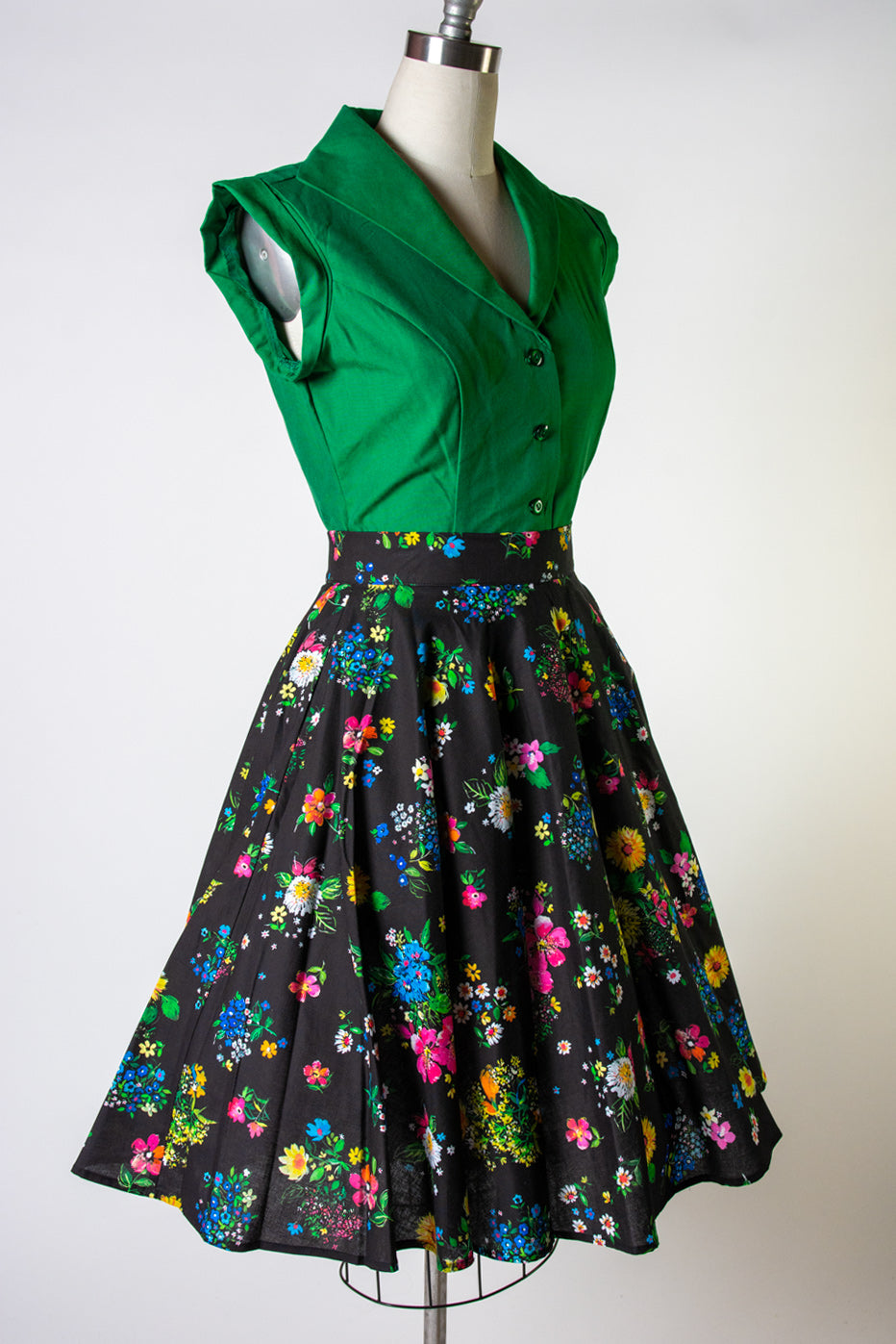 Haute Circle Skirt - Jardin *sale