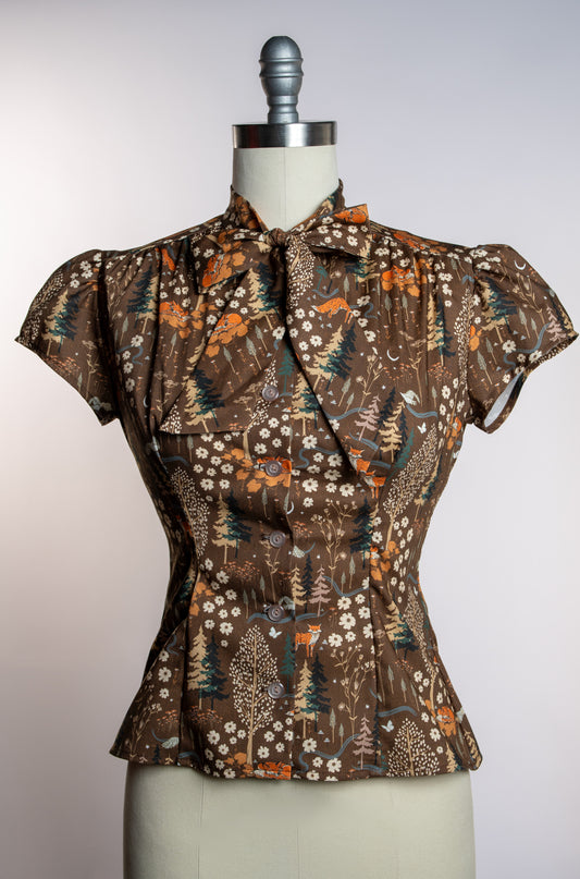 Estelle Blouse - Woodland