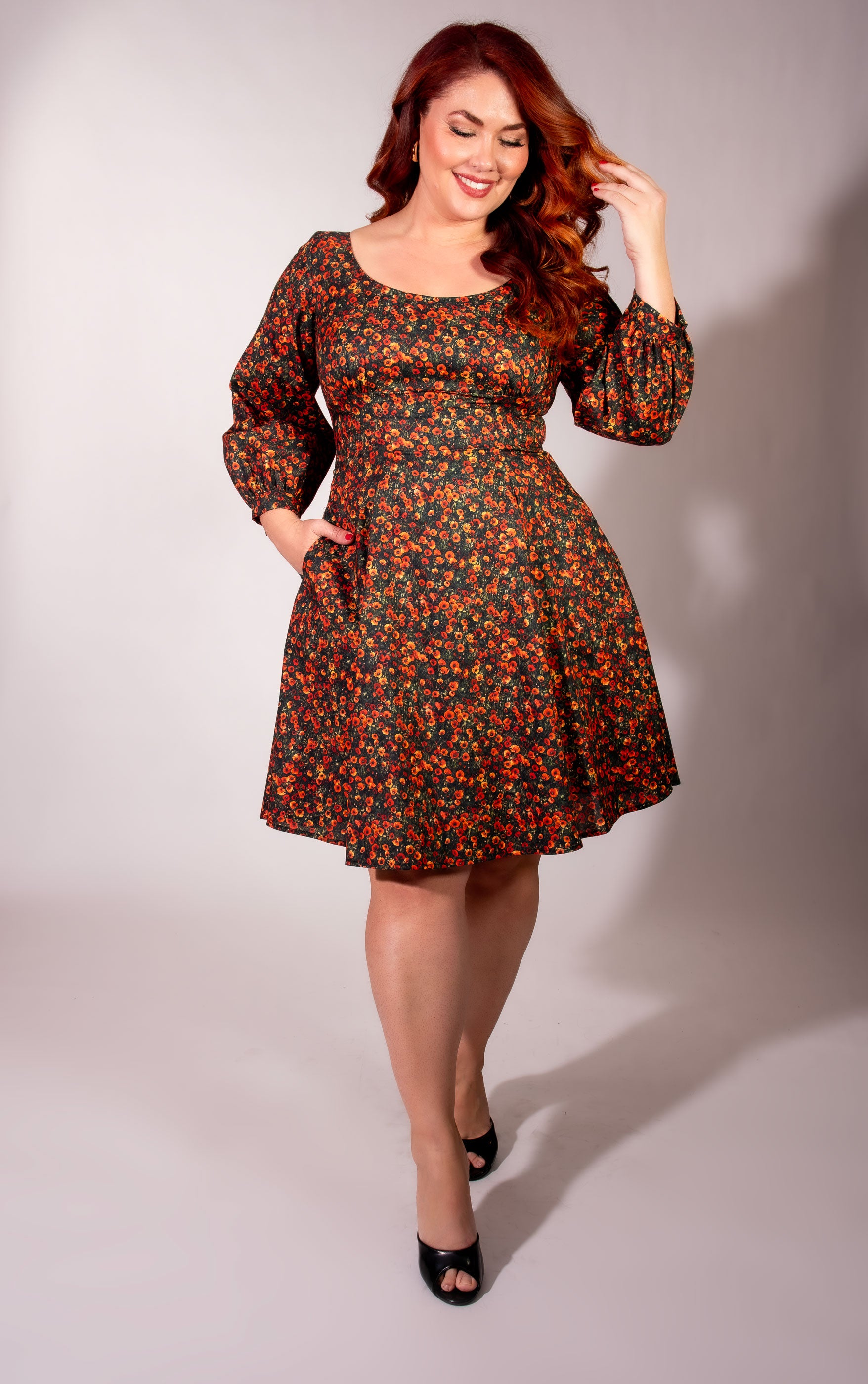 poppie dress Jenni Dress- Poppies – Heart of Haute