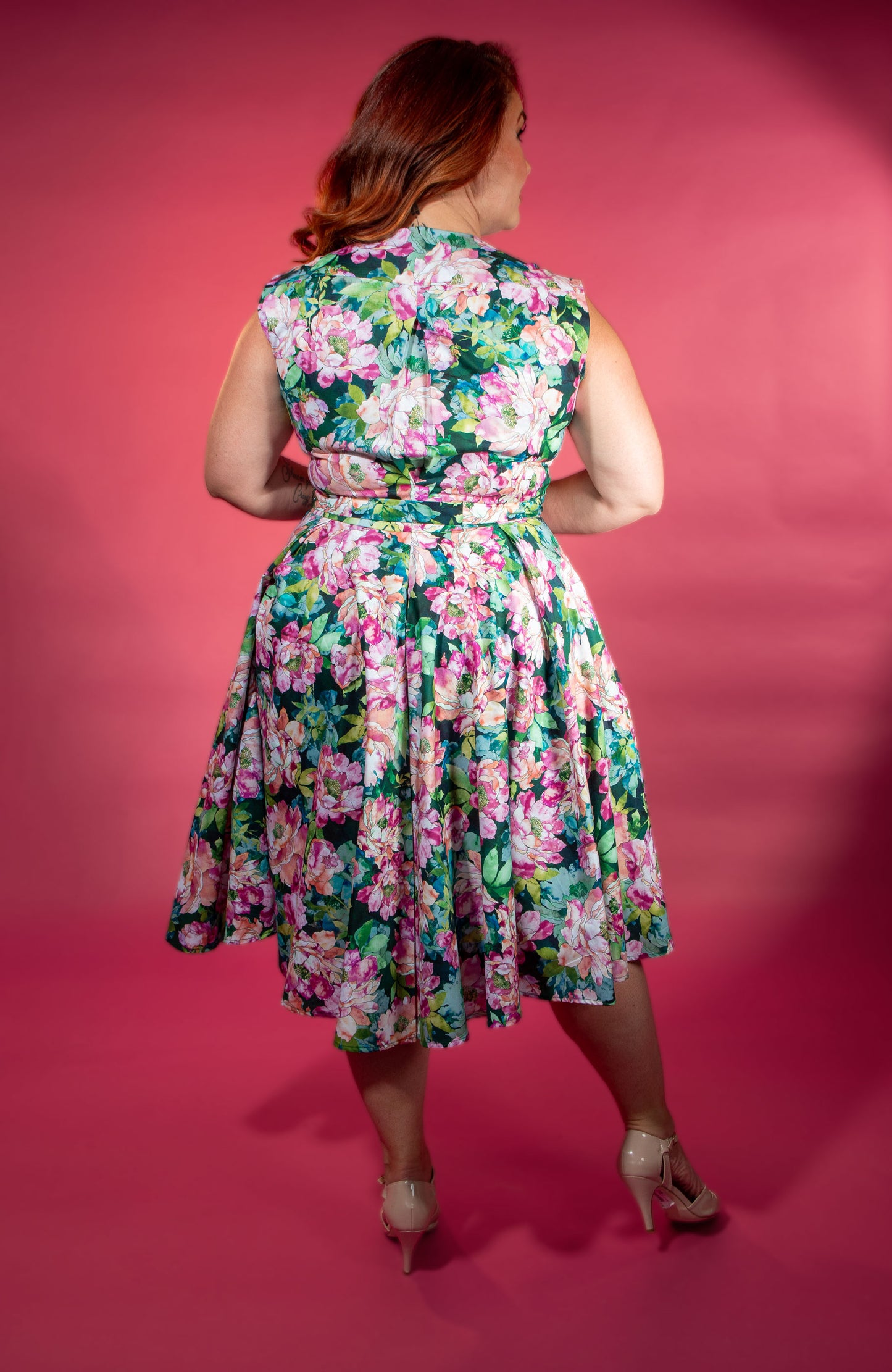 Milan Dress - Water Lily