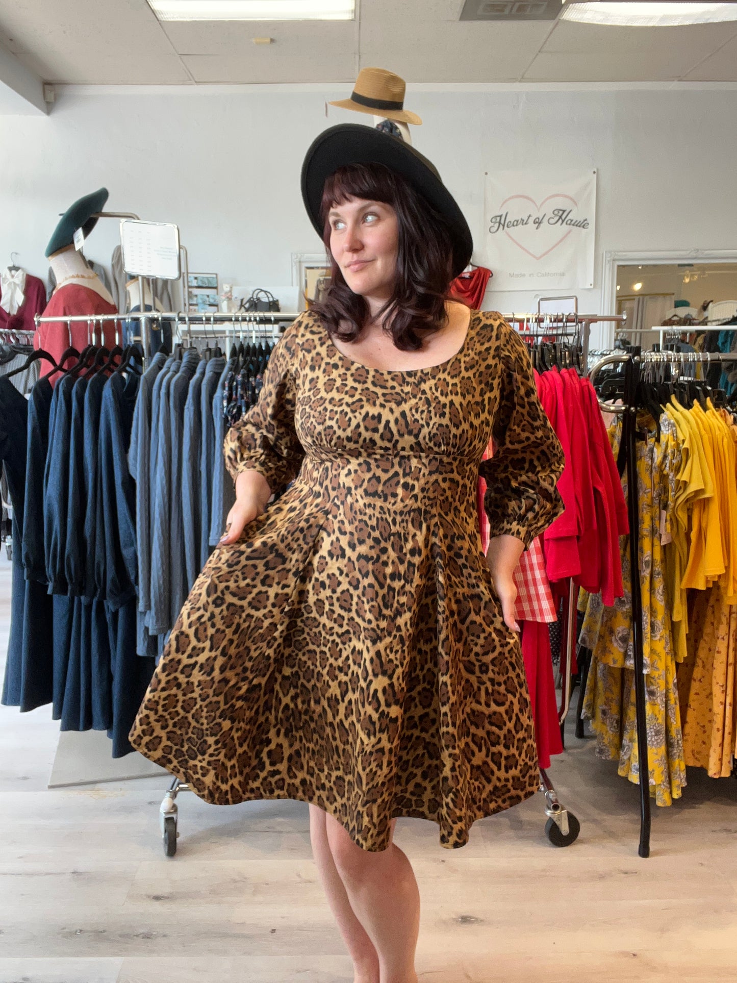 Jenni Dress- Leopard