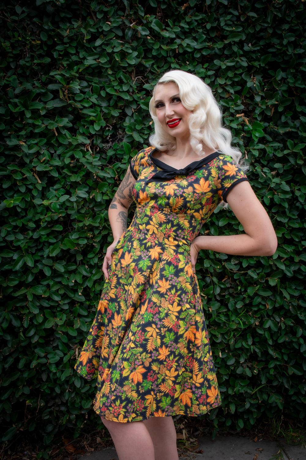Beverly Dress- Forest Floor *sale