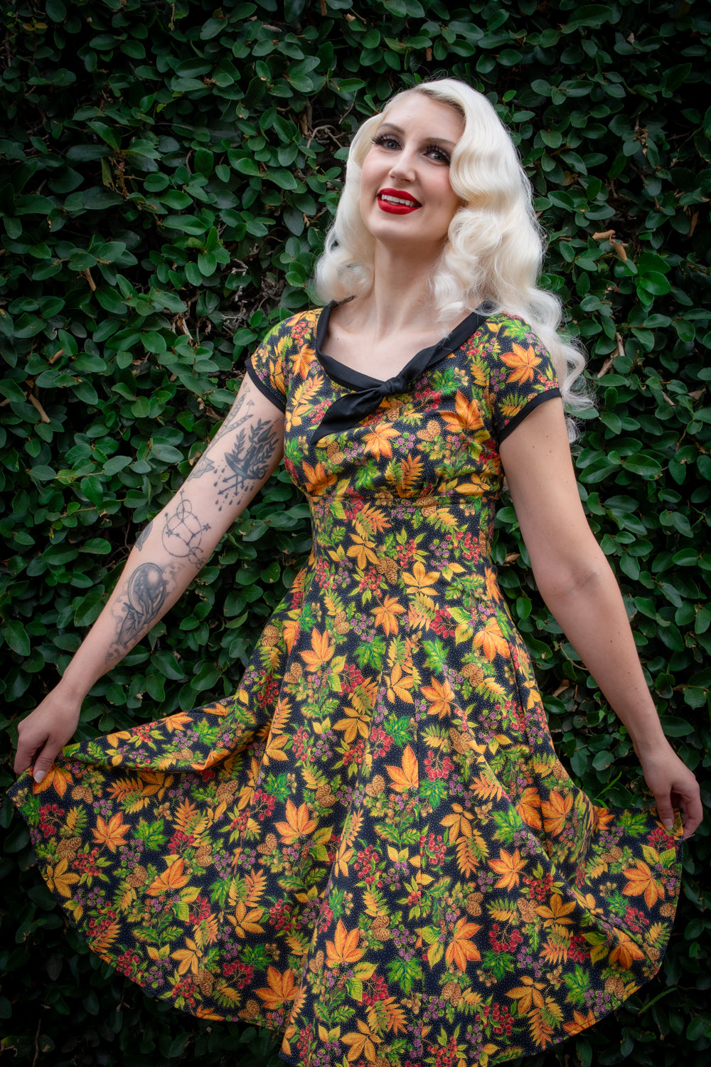 Beverly Dress- Forest Floor *sale