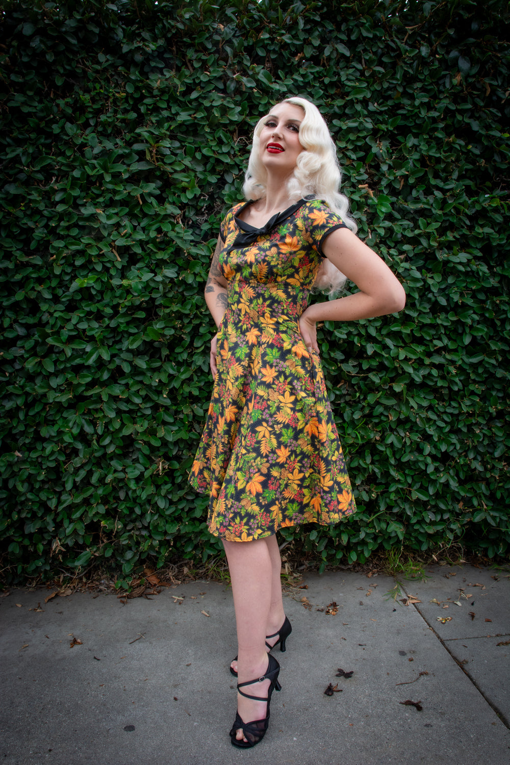 Beverly Dress- Forest Floor *sale