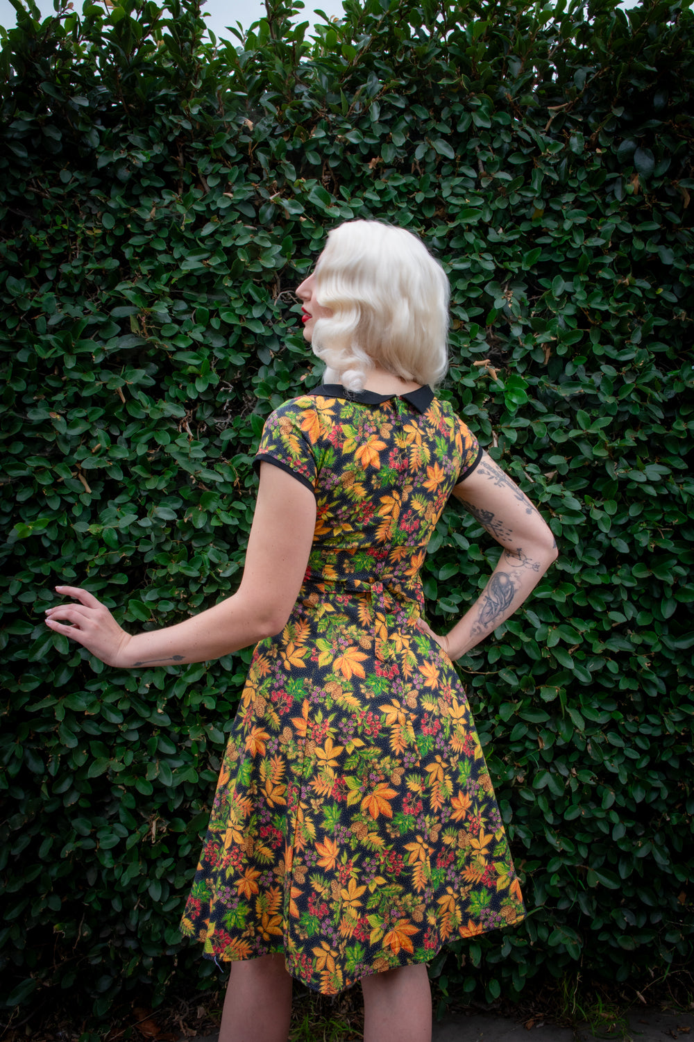 Beverly Dress- Forest Floor *sale