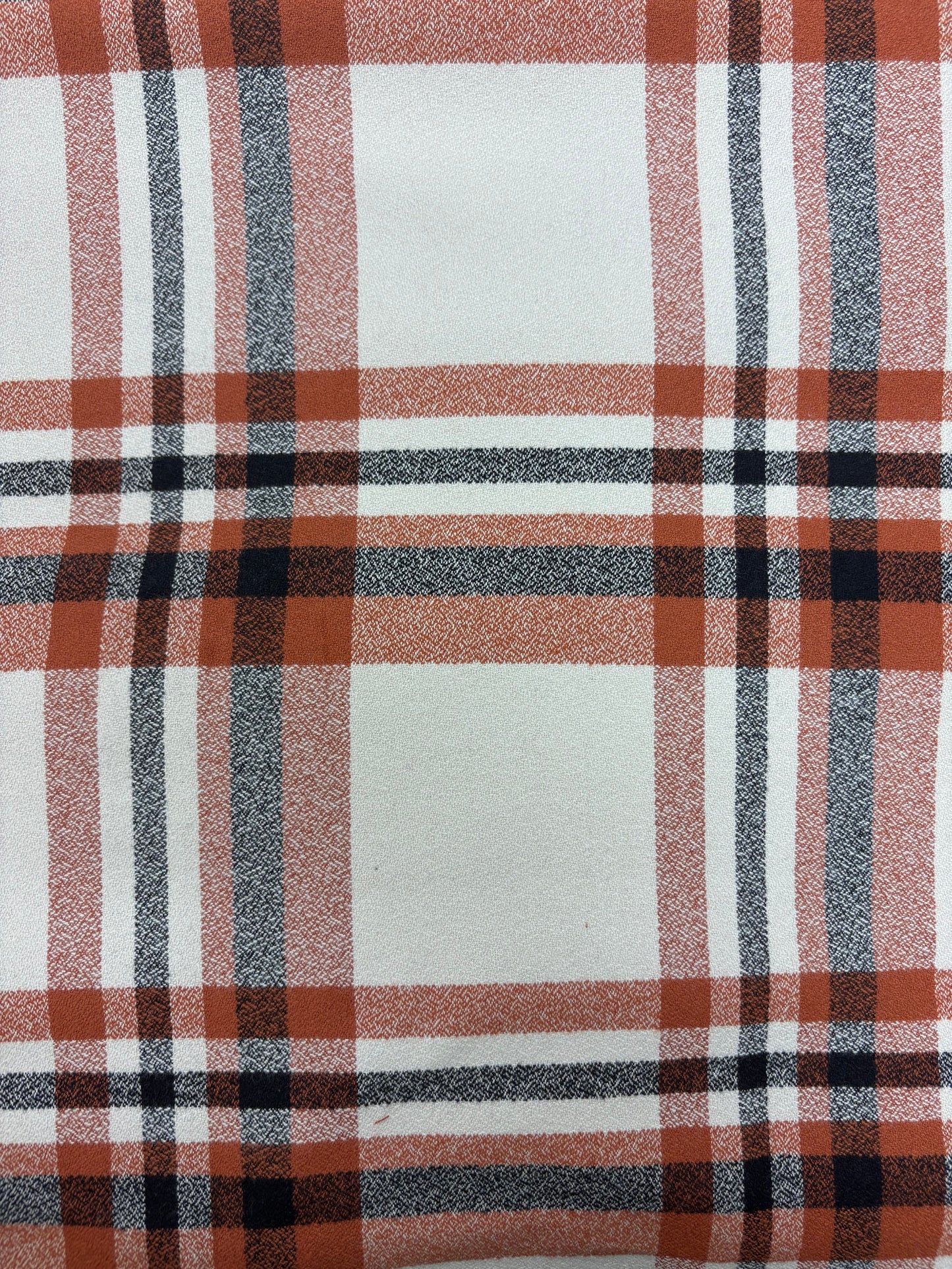 Flannel, Pumpkin Spice Plaid Fabric *sale