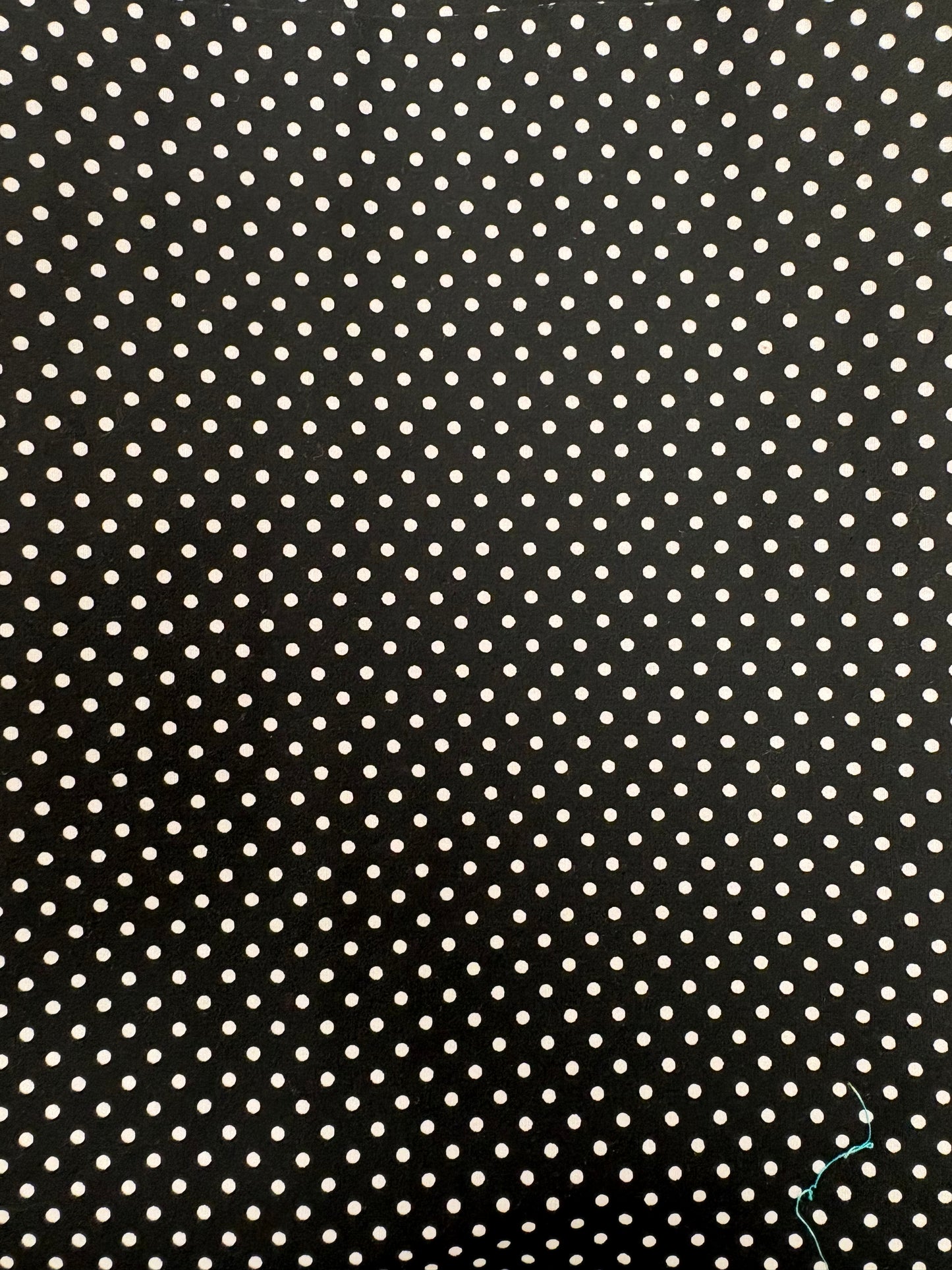 Black & White Polka Dot Fabric *sale