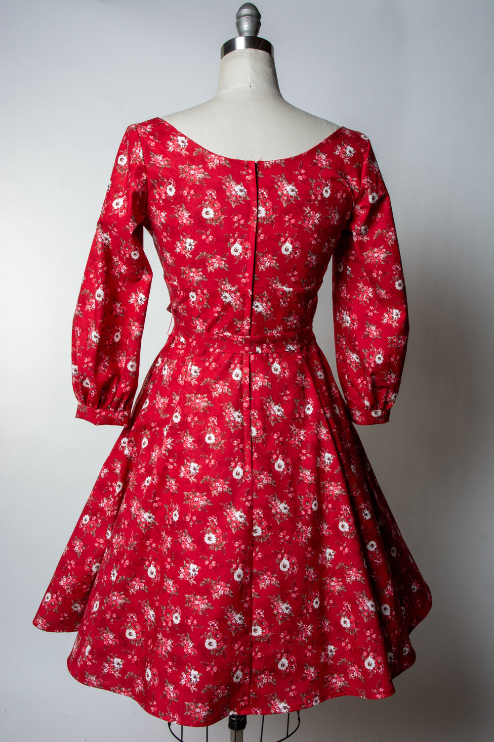 Jeanette Dress - Scarlet Floral