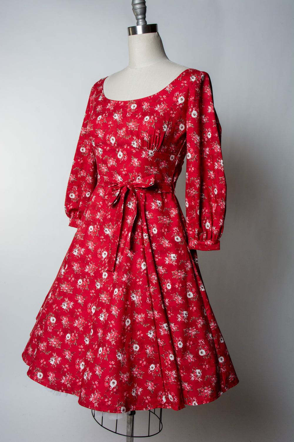 Jeanette Dress - Scarlet Floral