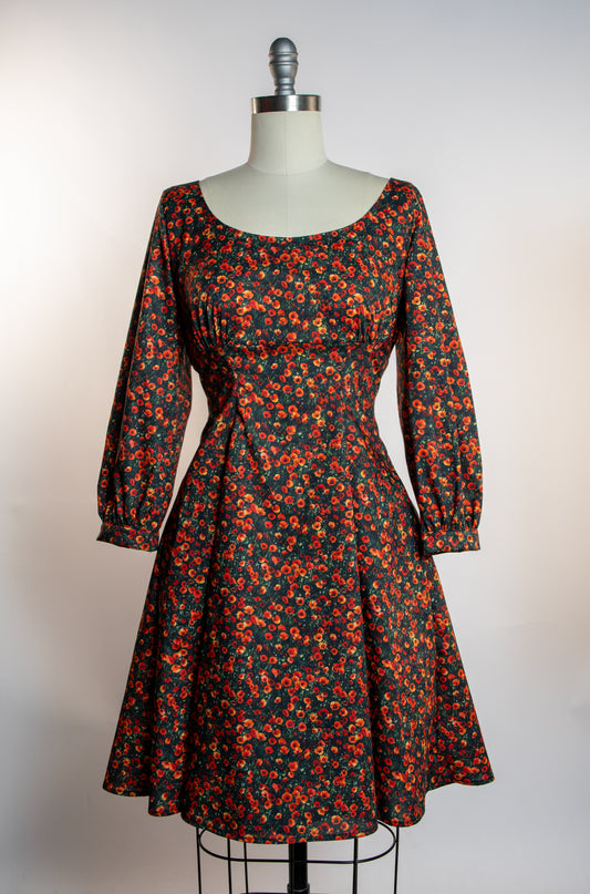 Jenni Dress- Poppies