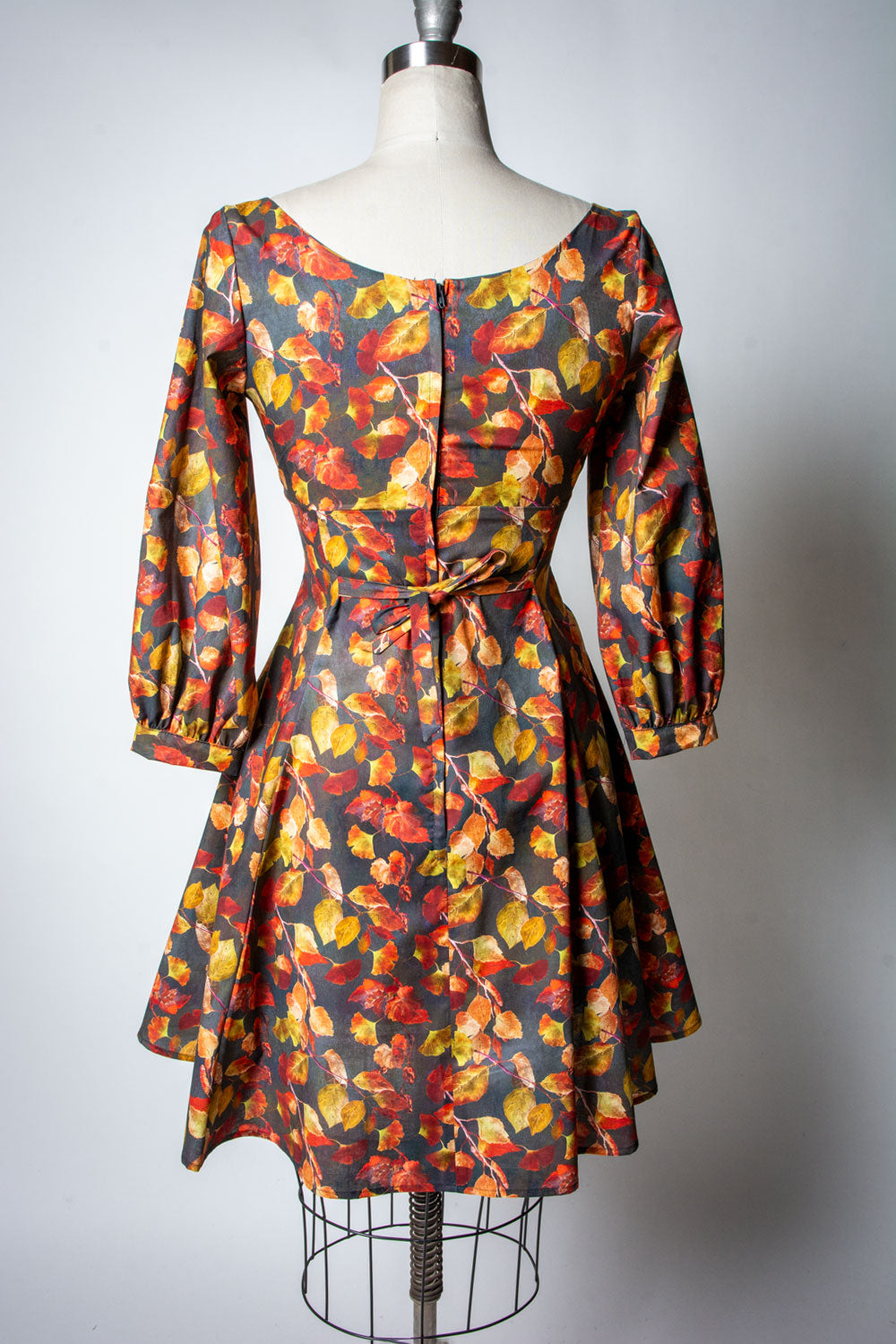 Jenni Dress- Golden Leaves