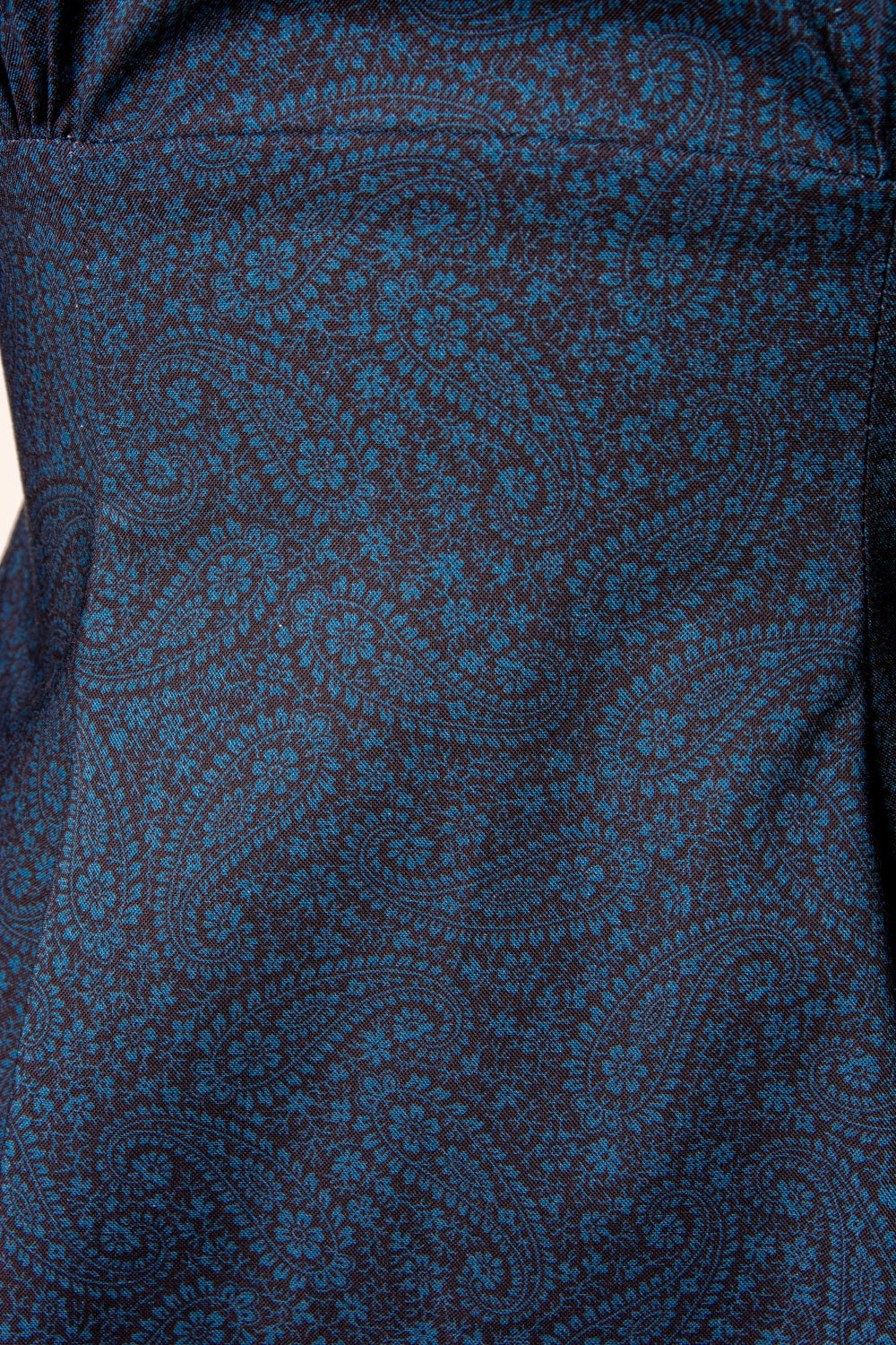 Jenni Dress- Tonal Paisley, Blue