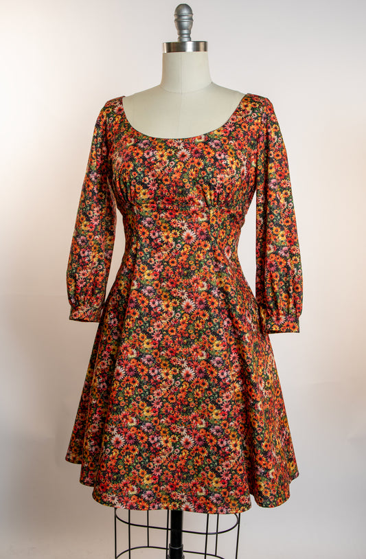Jenni Dress- Sunset Daisy
