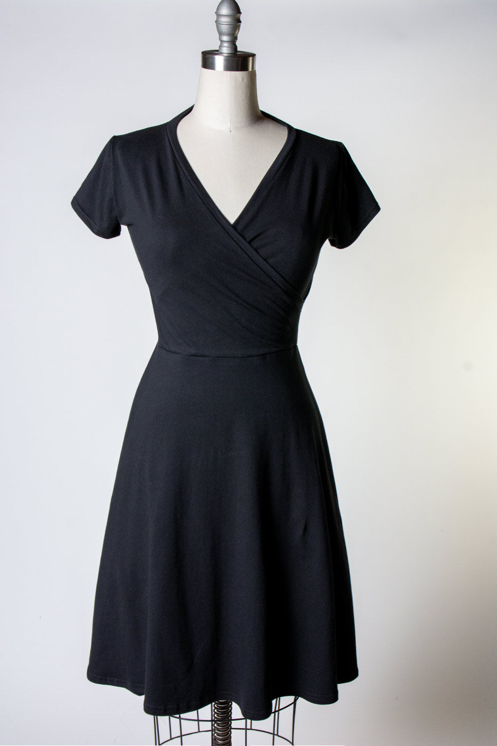 Joanie Knit Dress- Black