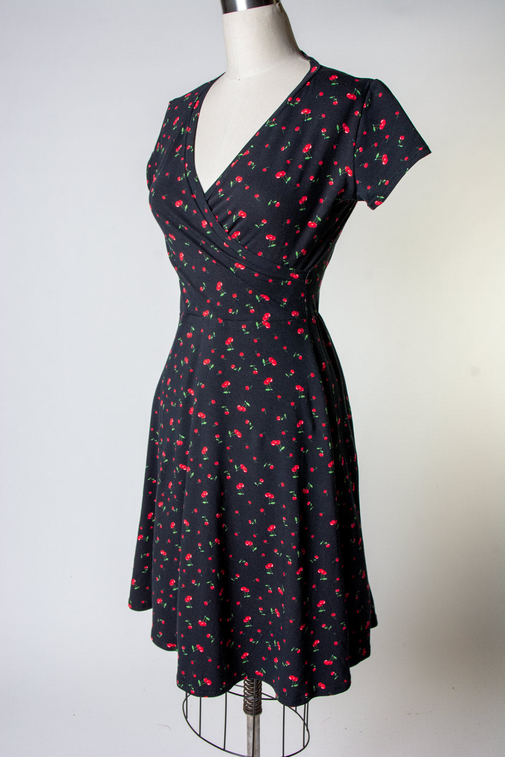 Joanie Knit Dress- Cherries