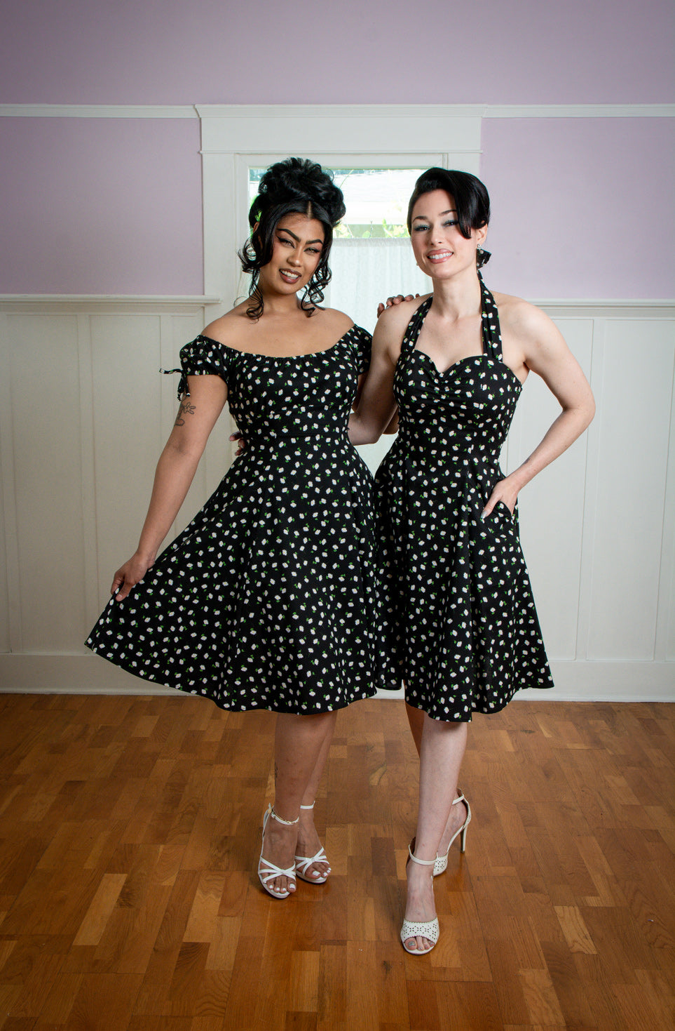 Sweetie Dress - Black Daisy *sale