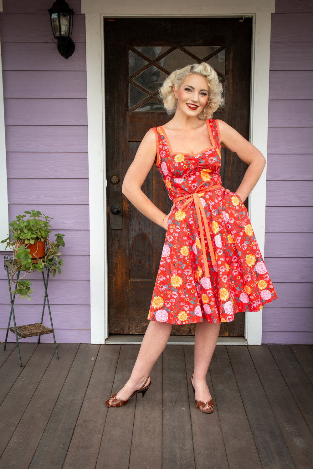 Sadie Dress- Amelia's Garden